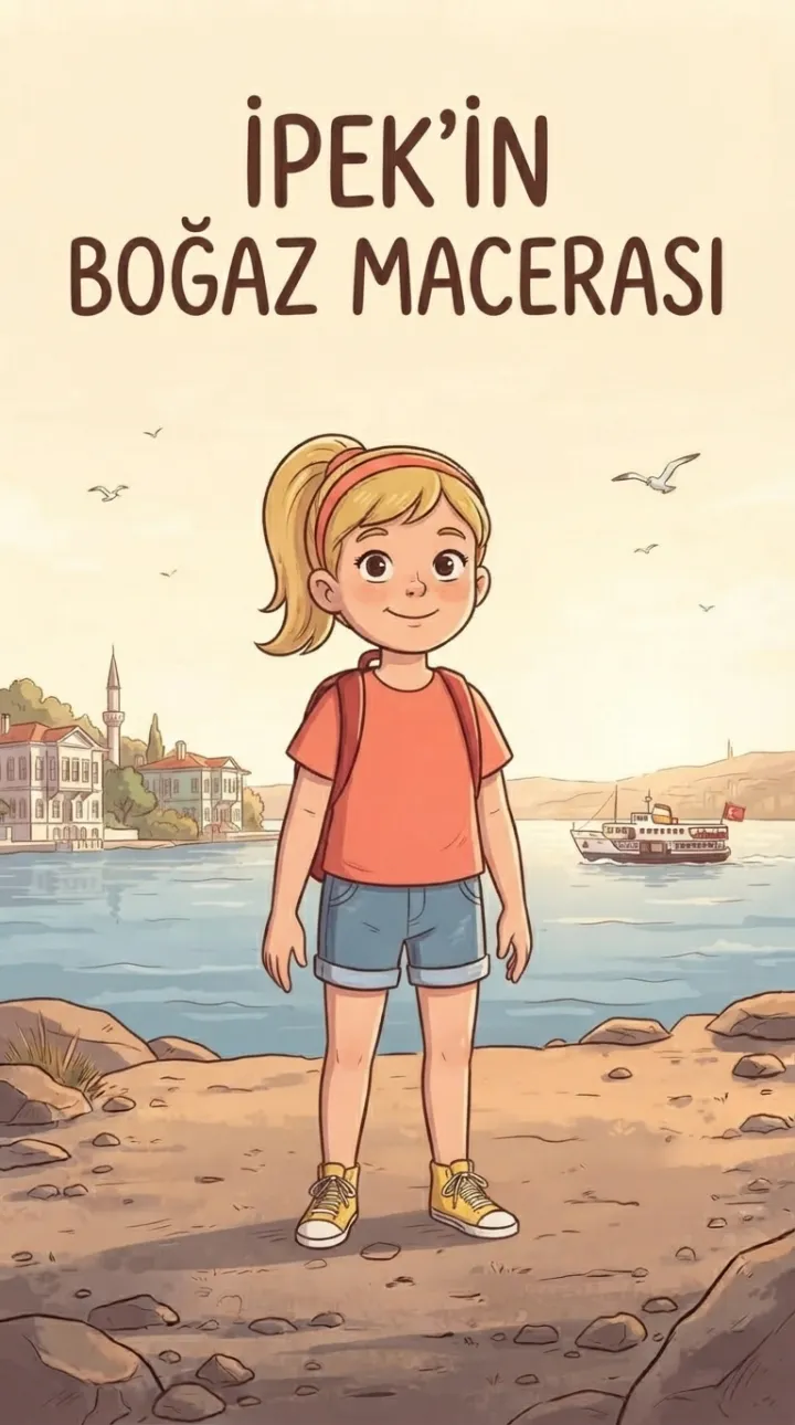 İpek’in Boğaz Macerası masalının kapağı