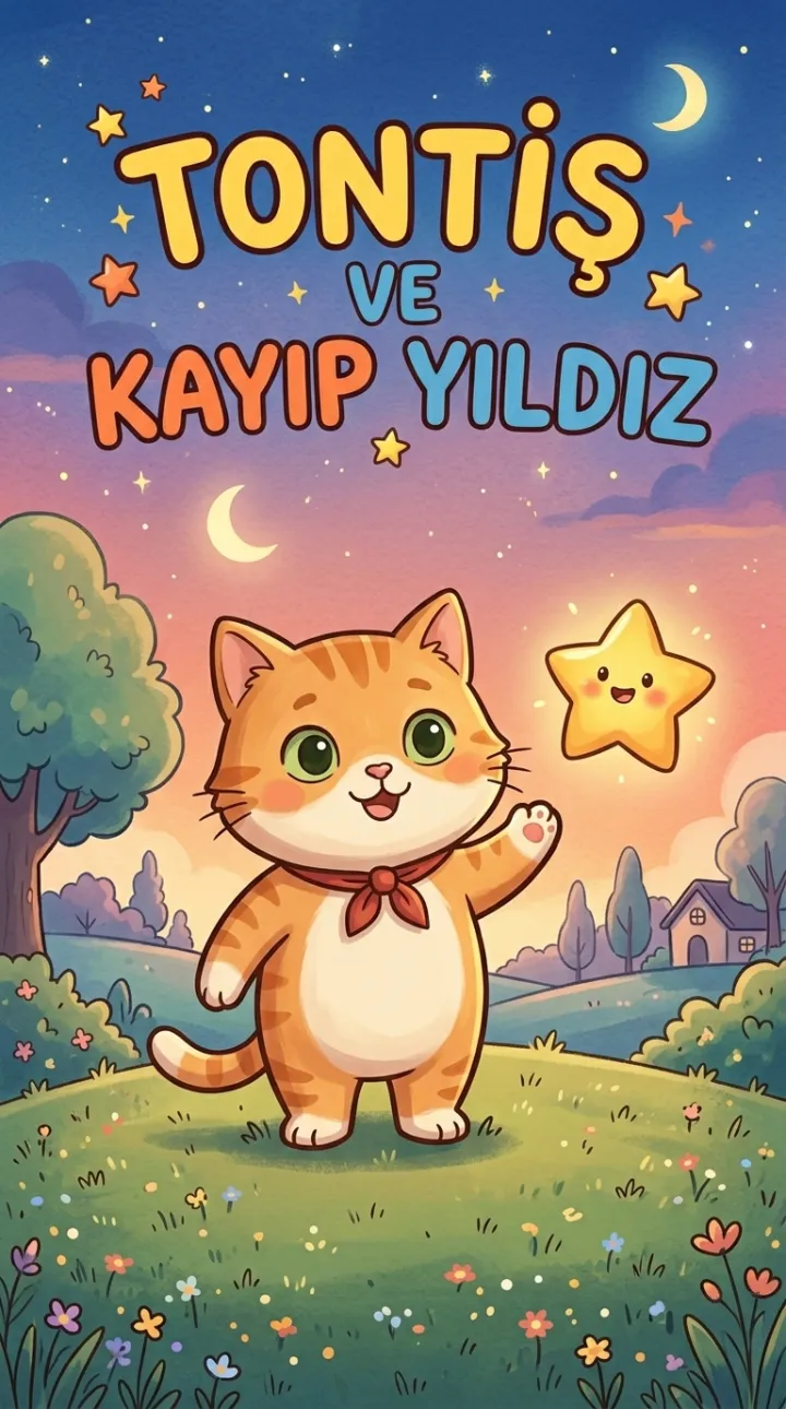 Tontiş ve Kayıp Yıldız masalının kapağı